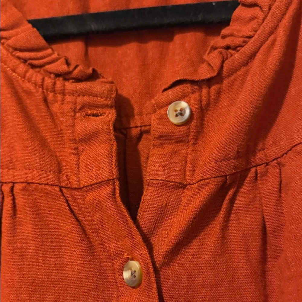 Sonoma Sleeveless Terracotta Blouse - Picture 6 of 7